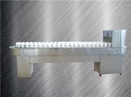 Glass bottle rinsing machine rotary type 1