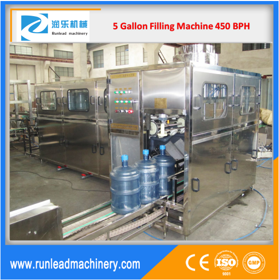 450 BPH 5 gallon filling line 